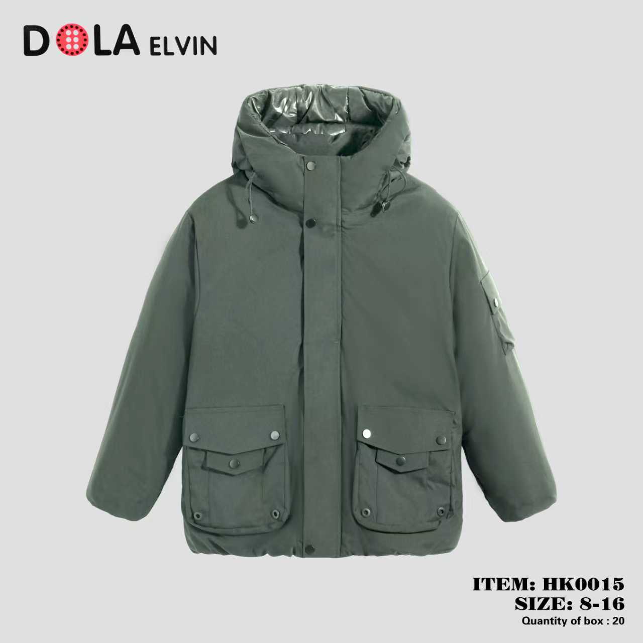 Kurtki DZIECIĘCA ,size 8-16lat,paczka 5szt ,1kolor