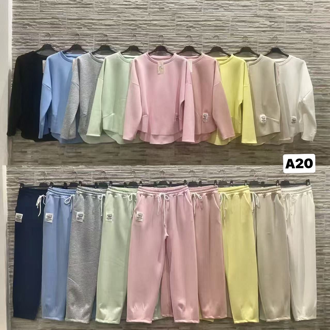 Komplety  Damskie wloskie, Size uni, paczka 6szt ,mix kolor