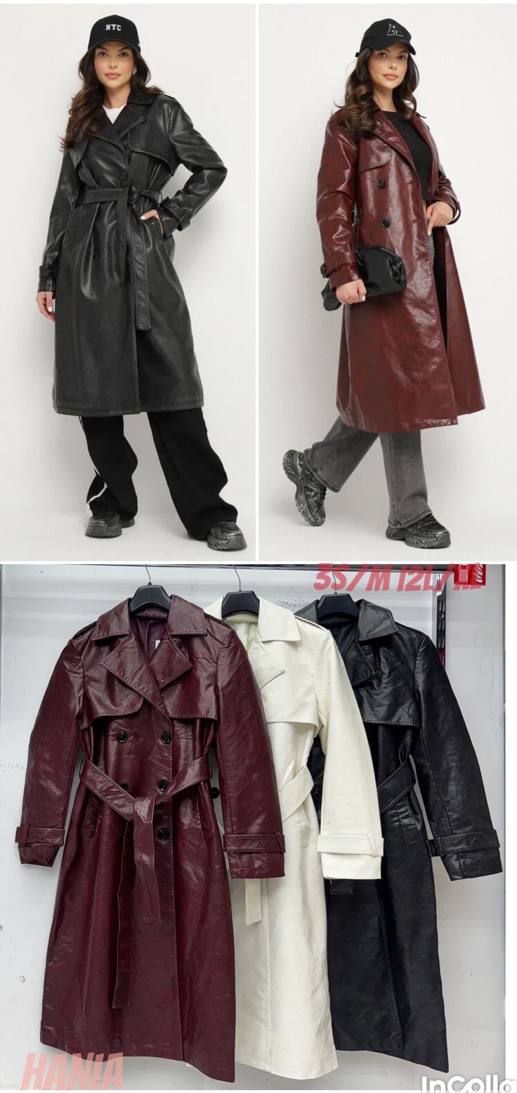 Kurtki skórzane damskie, Size s-xl, paczka 5szt ,1kolor