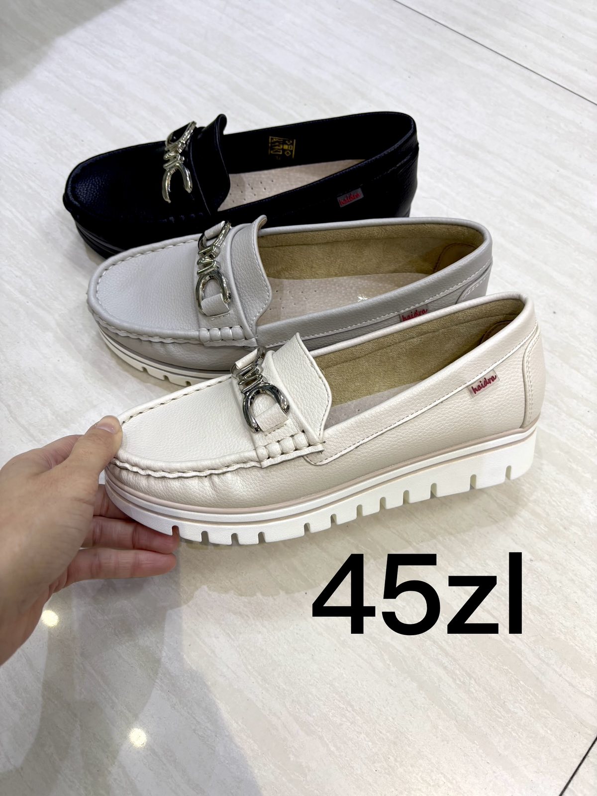 Buty Mokasyny Damskie (36-41, 12par)