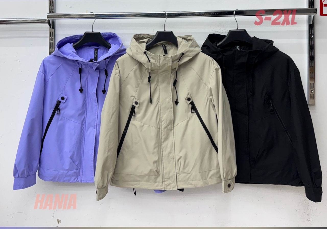 Kurtki damskie, Size s-2xl, paczka 5szt ,1kolor