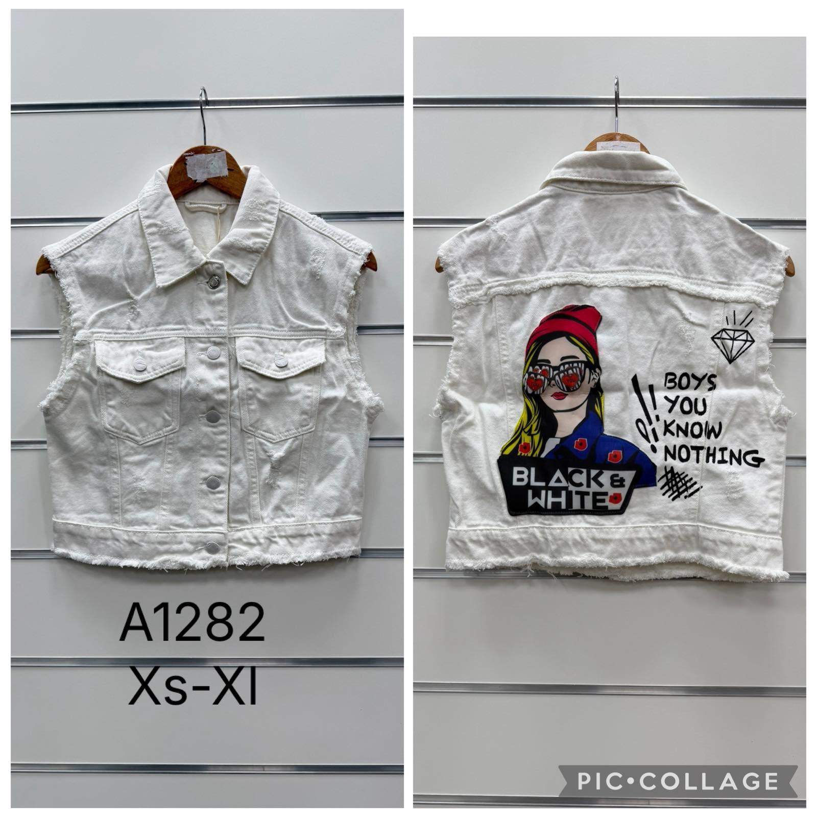 Kamizelki damskie , Size xs-xl,paczka 10szt,1kolor