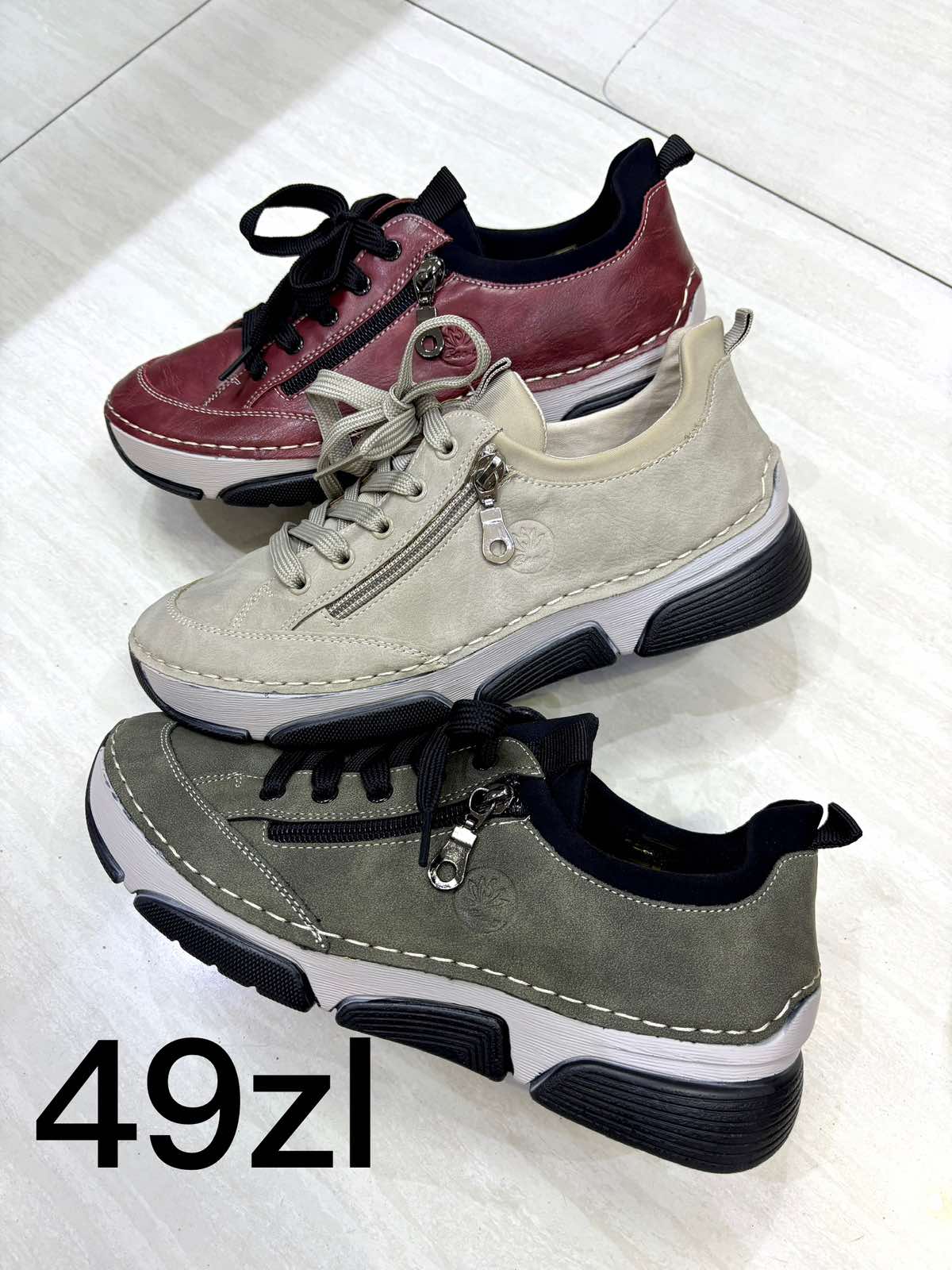 Buty Sportowe DAMSKIE (36-41, 12par)