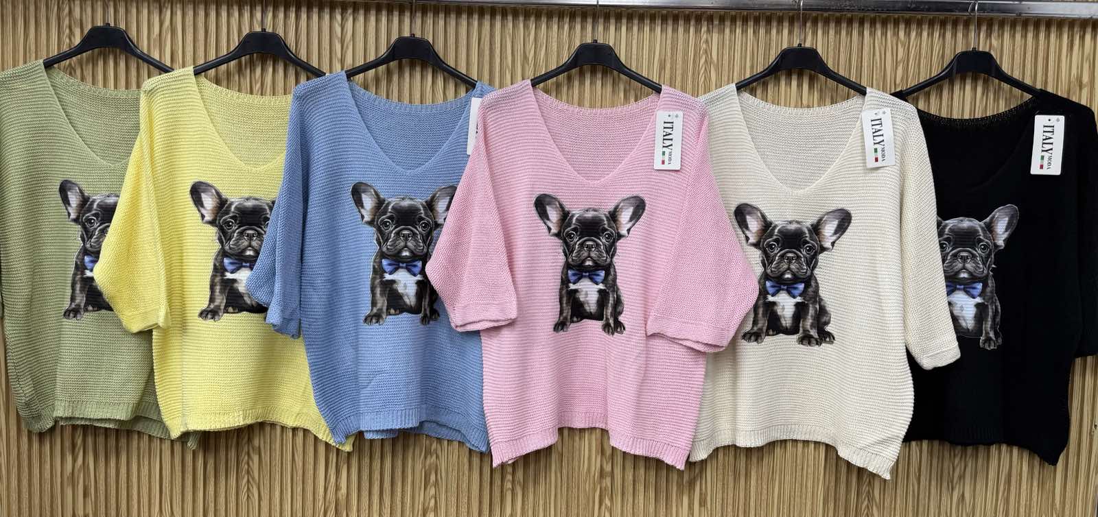 Swetry  Damskie  WŁOSKA  , Size uni, paczka 6szt ,mix kolor