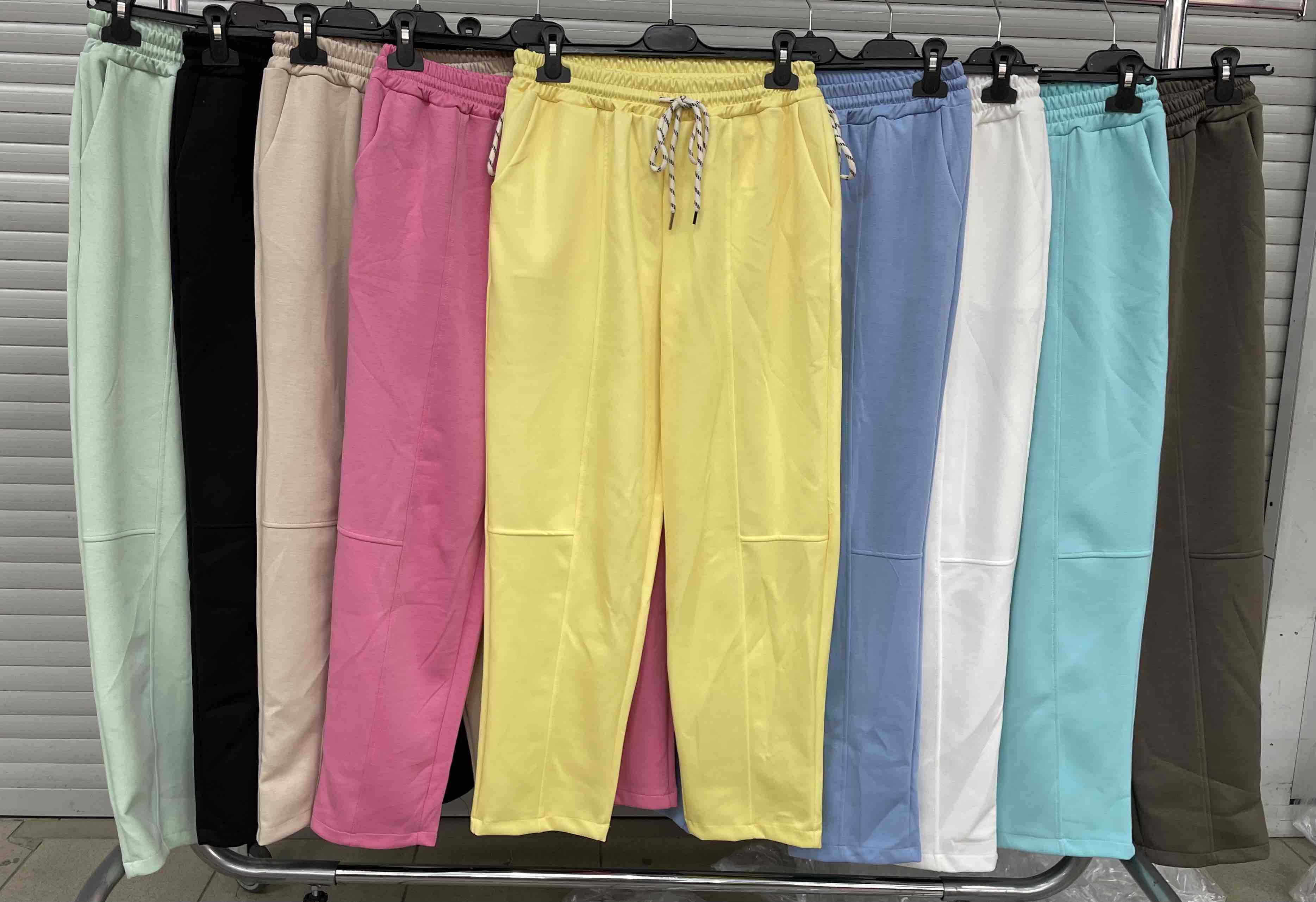 S Spodnie  Damskie  WŁOSKA  , Size uni, paczka 6szt ,mix kolor