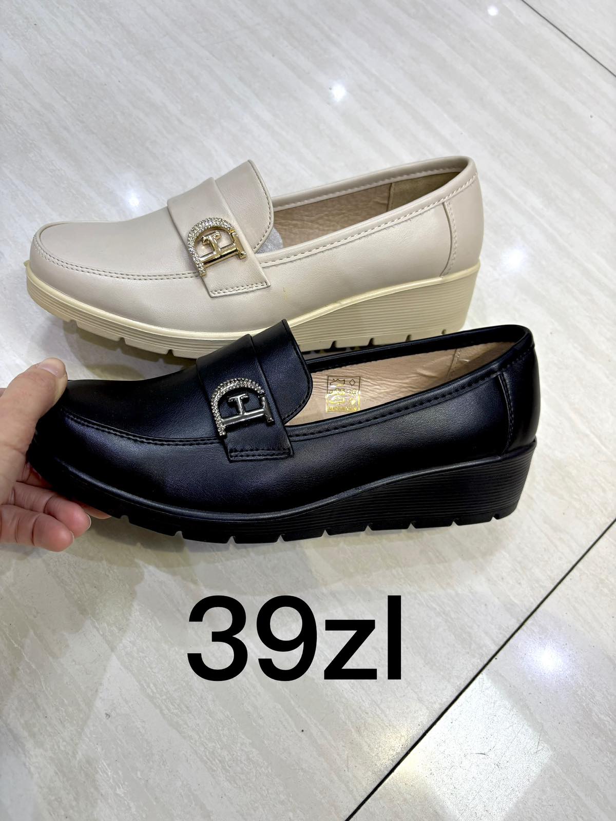 Buty Mokasyny Damskie (36-41, 12par)