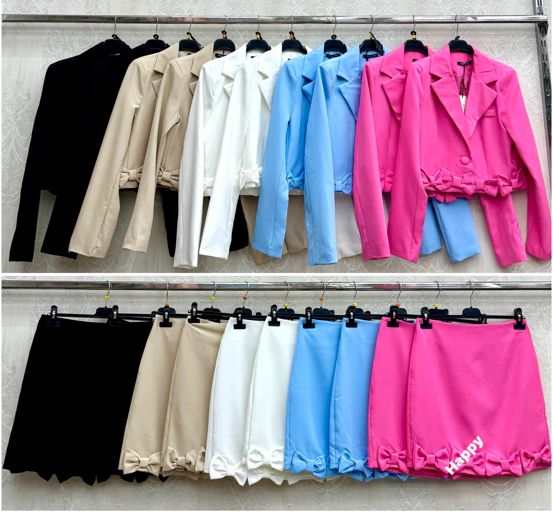 Komplety Damskie wloskie, Size s-xl, paczka 4szt ,1kolor