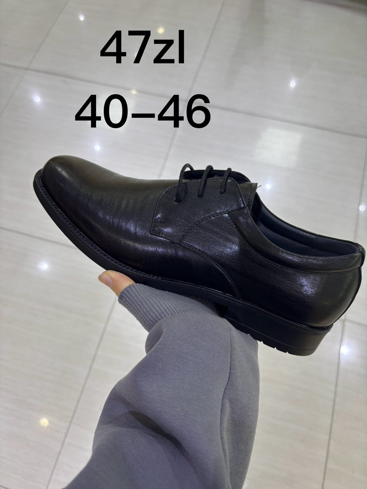 Buty Półbuty Męskie (40-46, 12par)