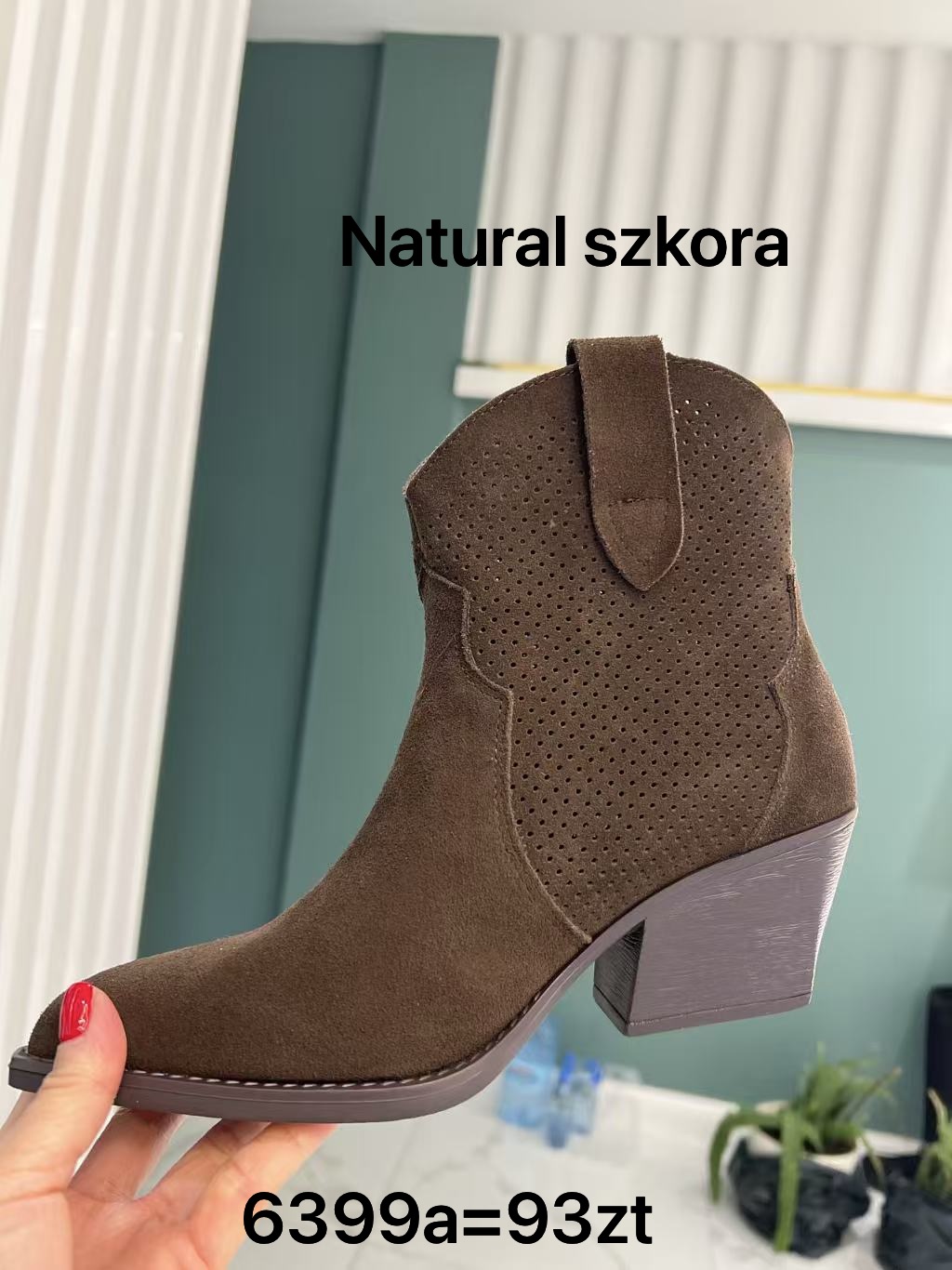 Buty Botki Damskie (36-41, 12par)