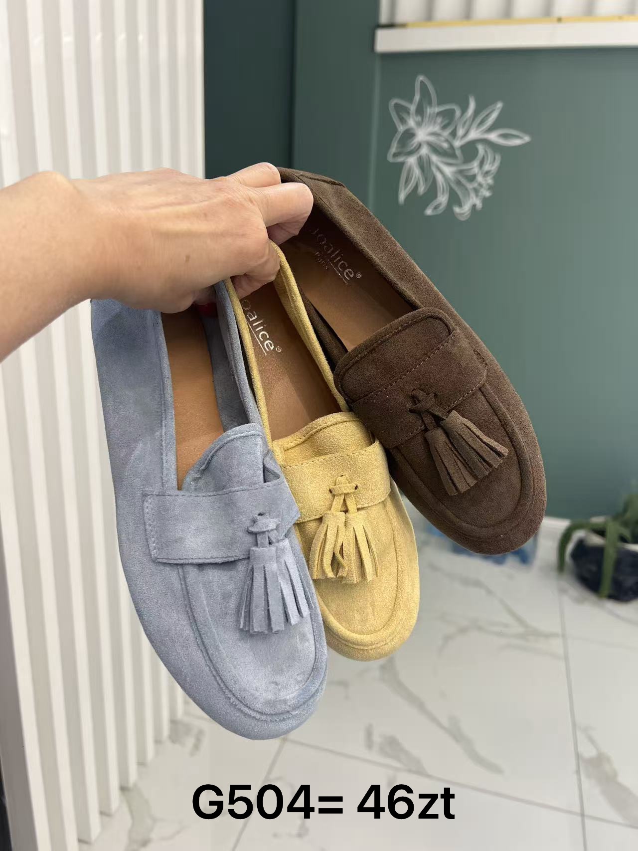 Buty Półbuty Damskie (36-41, 12par)