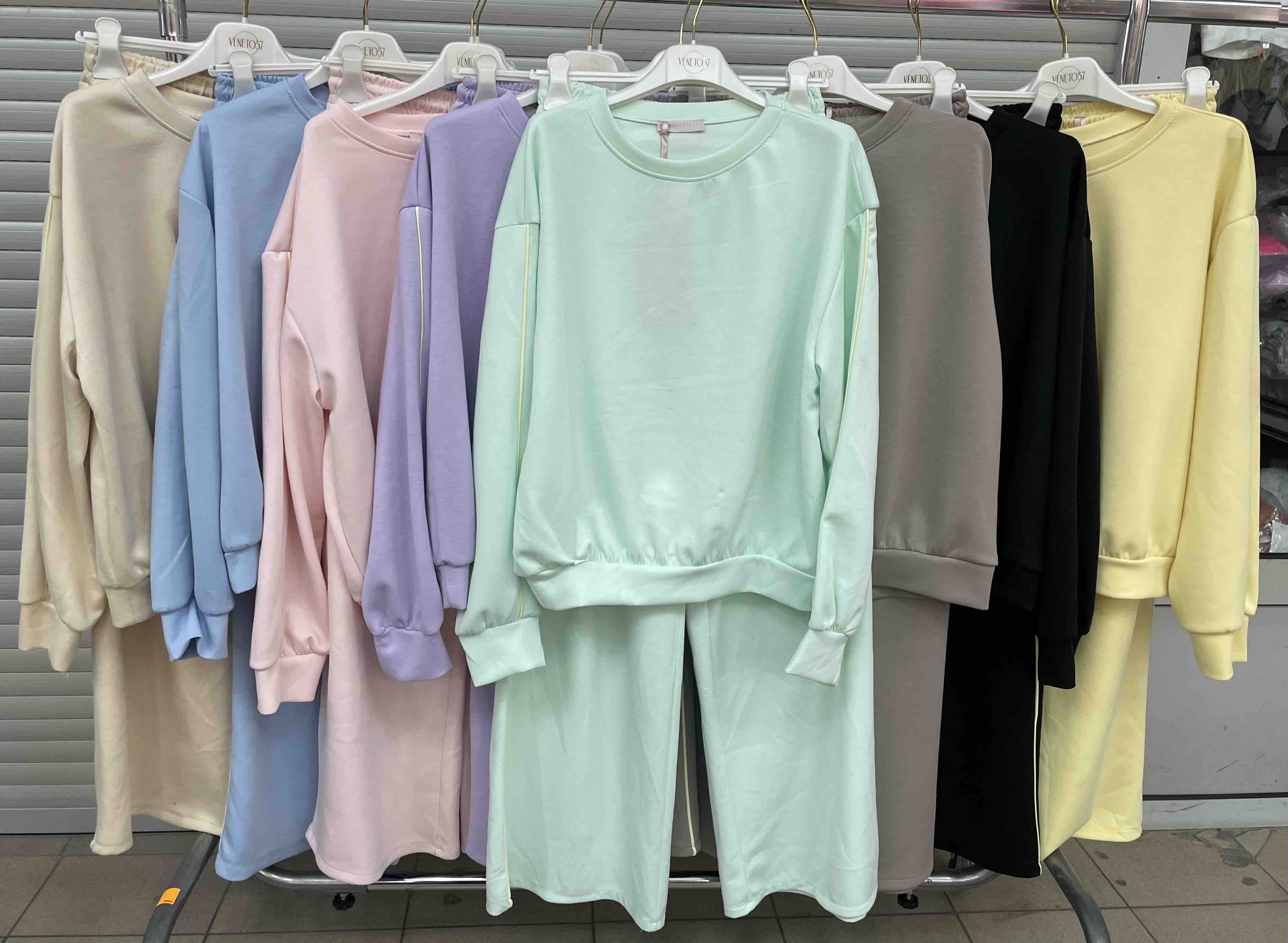 Komplety Damskie  WŁOSKA  , Size uni, paczka 6szt ,mix kolor