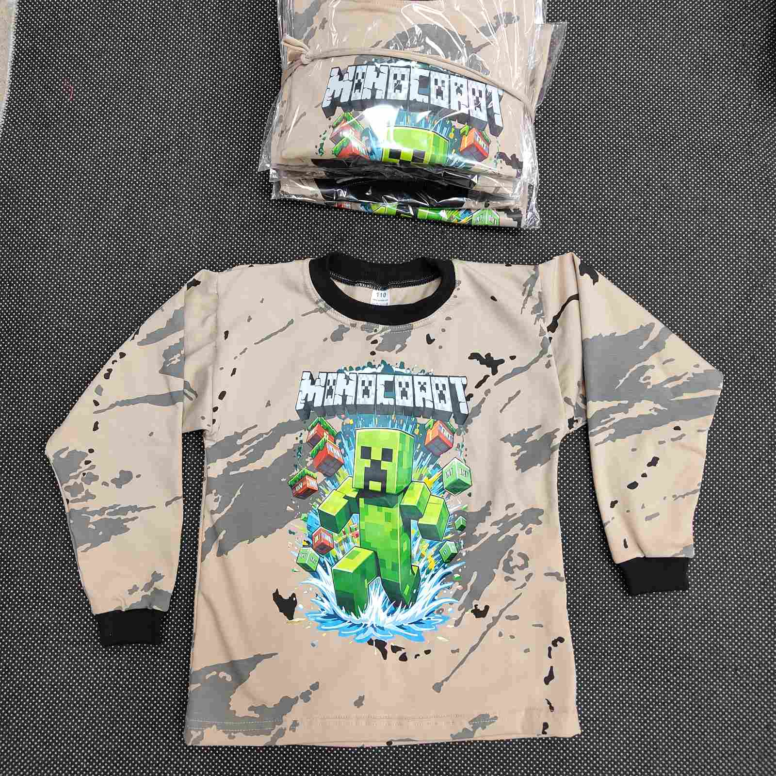 Bluzki DZIECIĘCA ,size 110-146,paczka 7szt ,1kolor