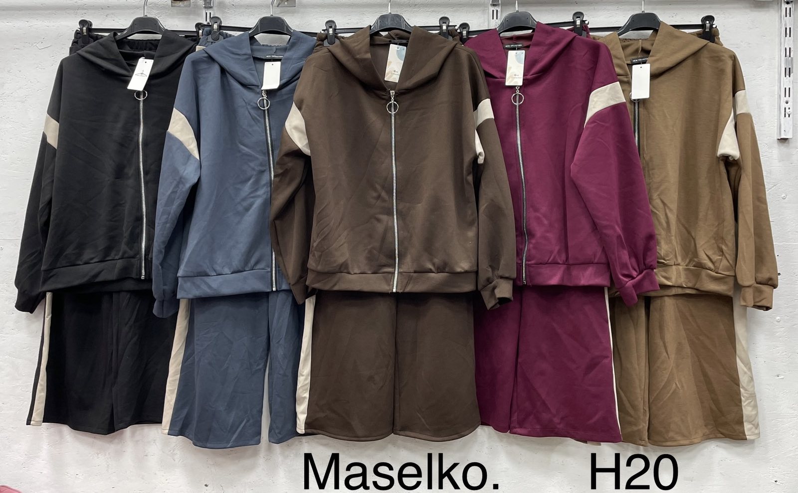 Komplety Damskie  WŁOSKA  , Size uni, paczka 6szt ,mix kolor