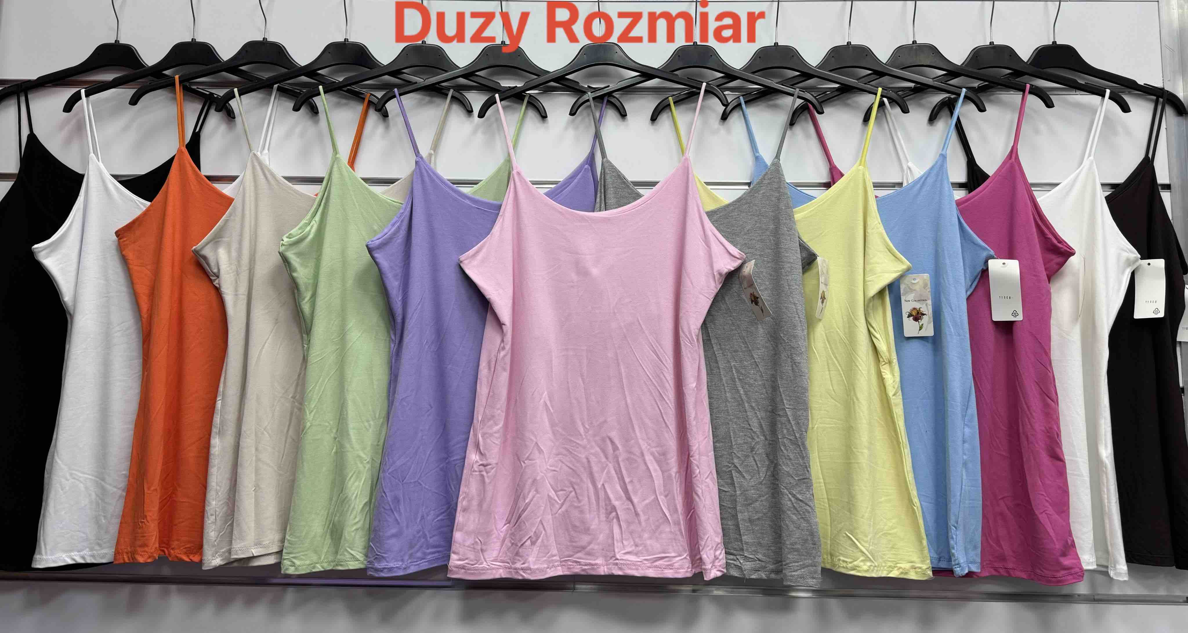 Bluzki Damskie  WŁOSKA  , Size uni, paczka 6szt ,mix kolor