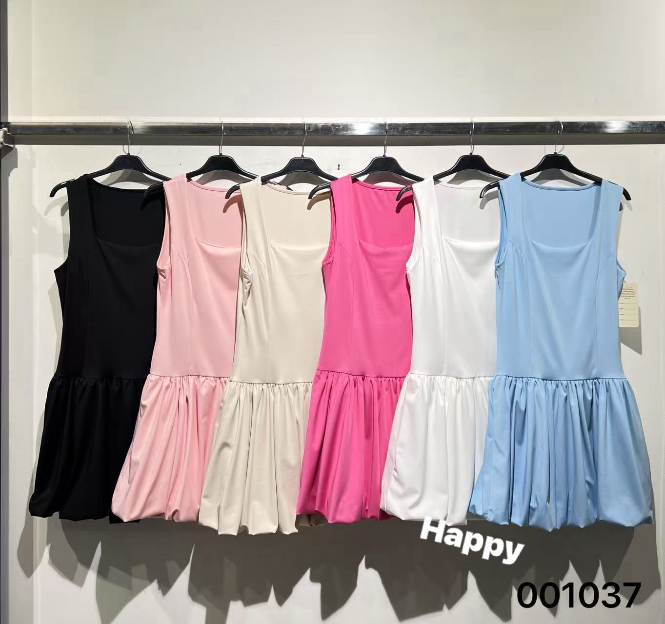 Sukienki Damskie wloskie, Size uni, paczka 6szt ,mix kolor