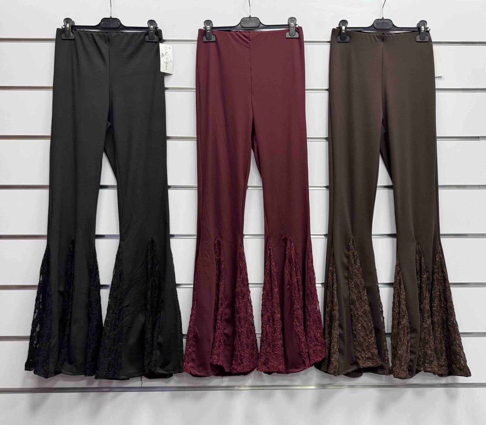 Spodnie Damskie  WŁOSKA  , Size uni, paczka 6szt ,mix kolor