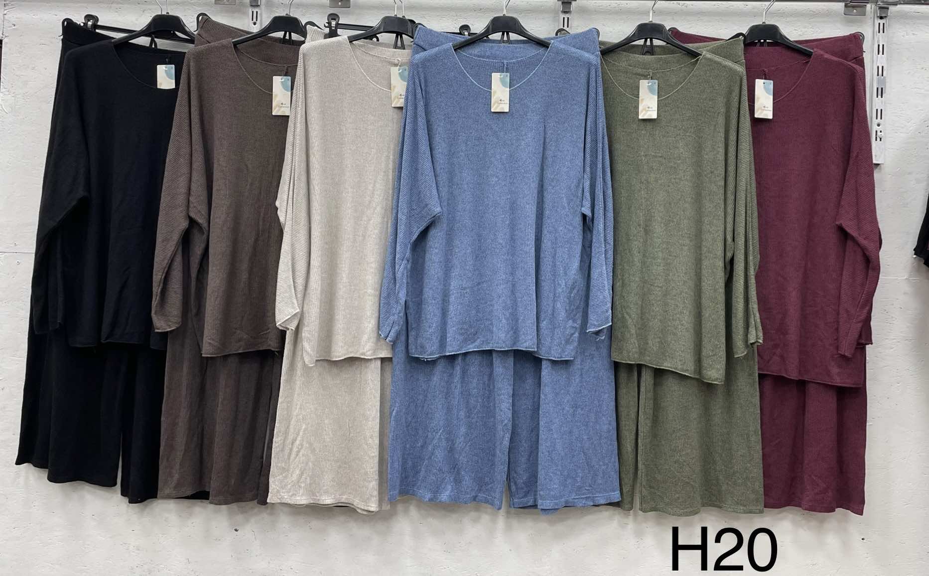 Komplety Damskie  WŁOSKA  , Size uni, paczka 6szt ,mix kolor