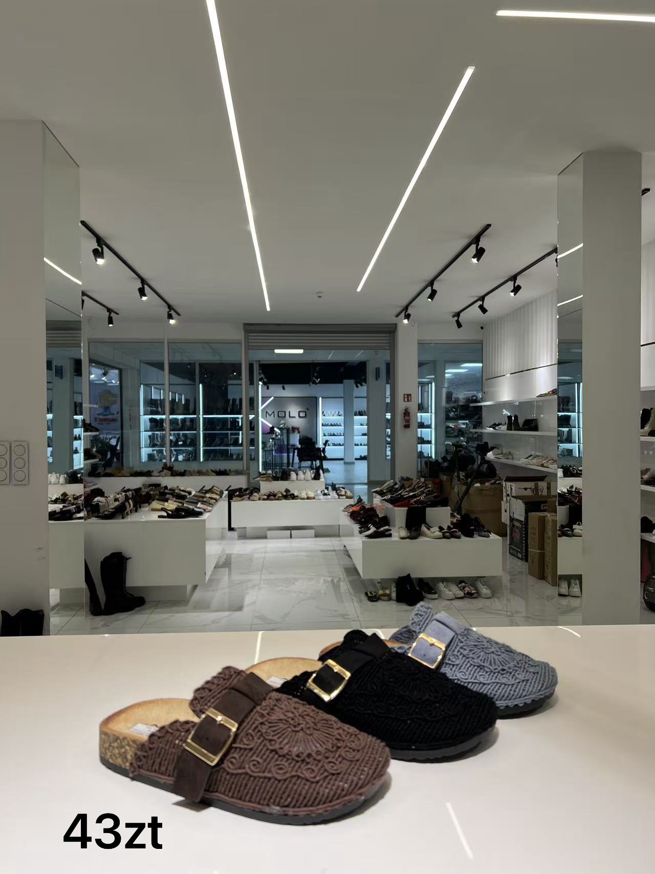 Klapki Damskie (36-41, 12par)