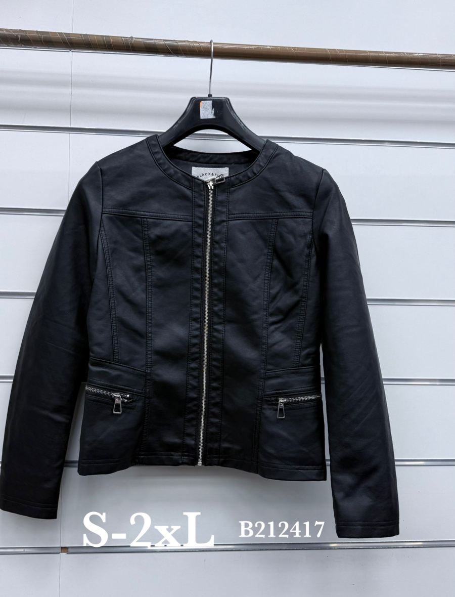 Kurtki skórzane Damskie , Size s-2xl, paczka 5szt ,1kolor