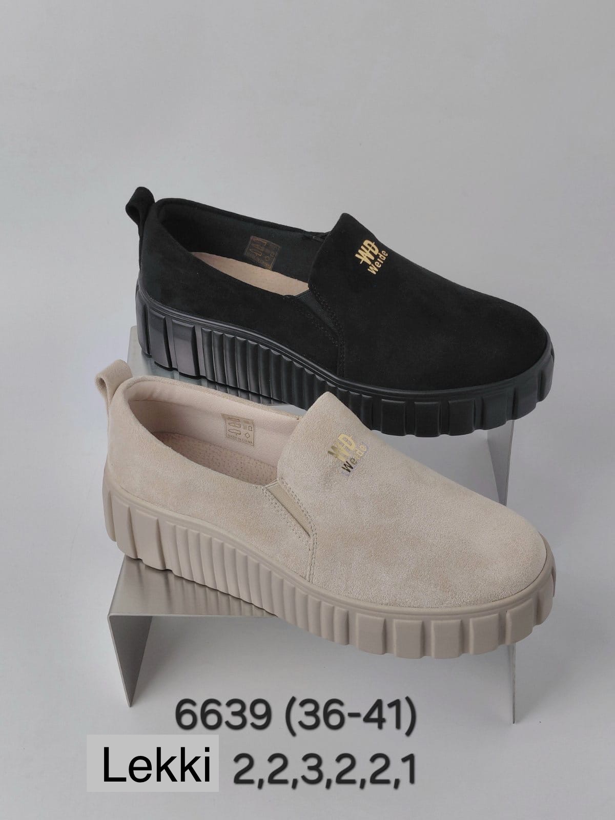 Buty Półbuty Damskie (36-41, 12par)