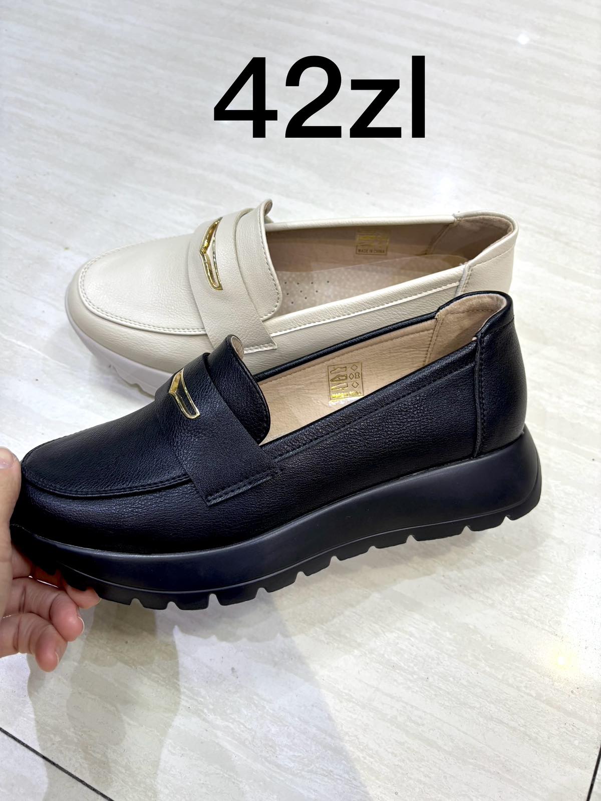 Buty Mokasyny Damskie (36-41, 12par)