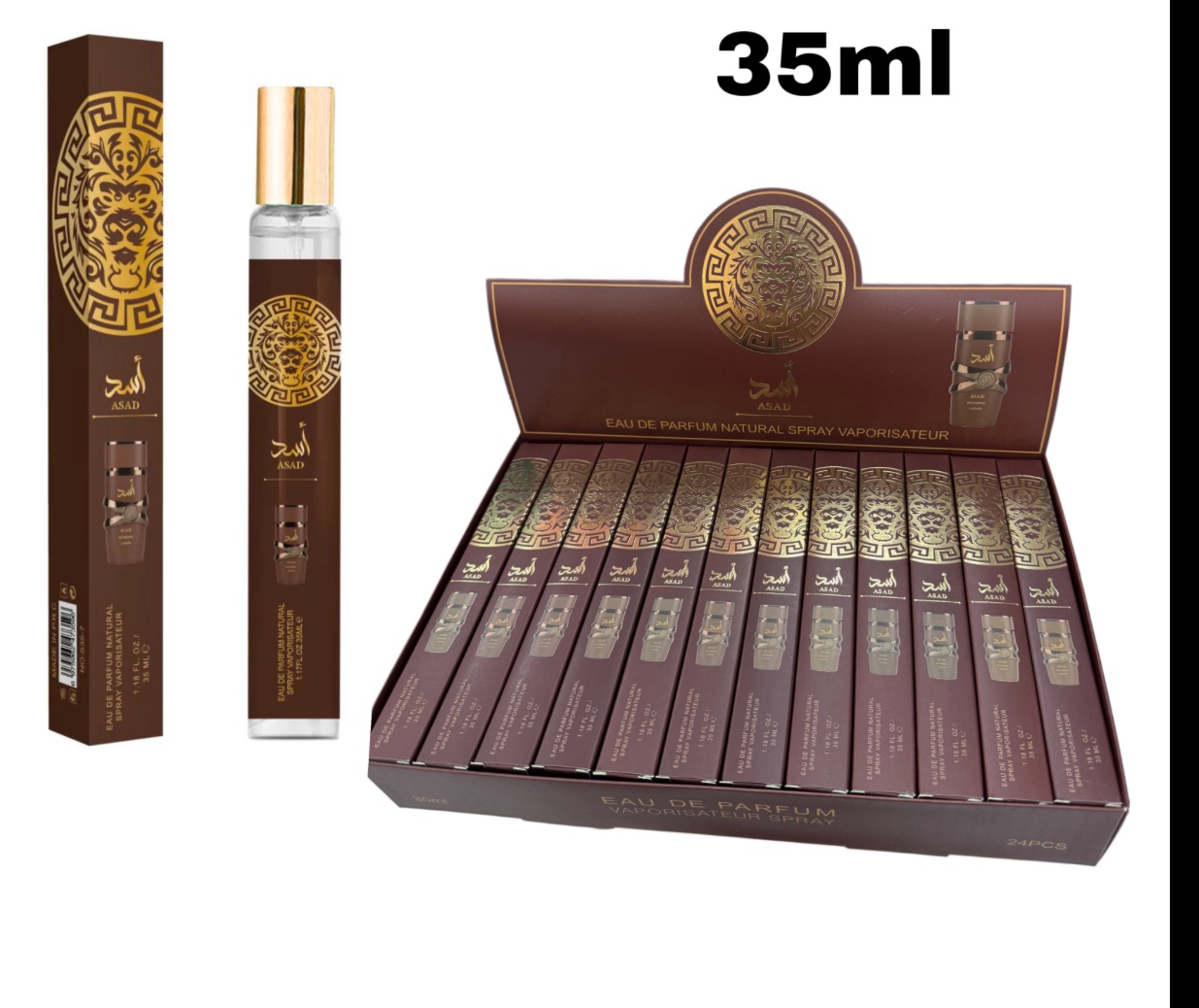 Perfumetki meskie 35ml, 20szt/Paczka