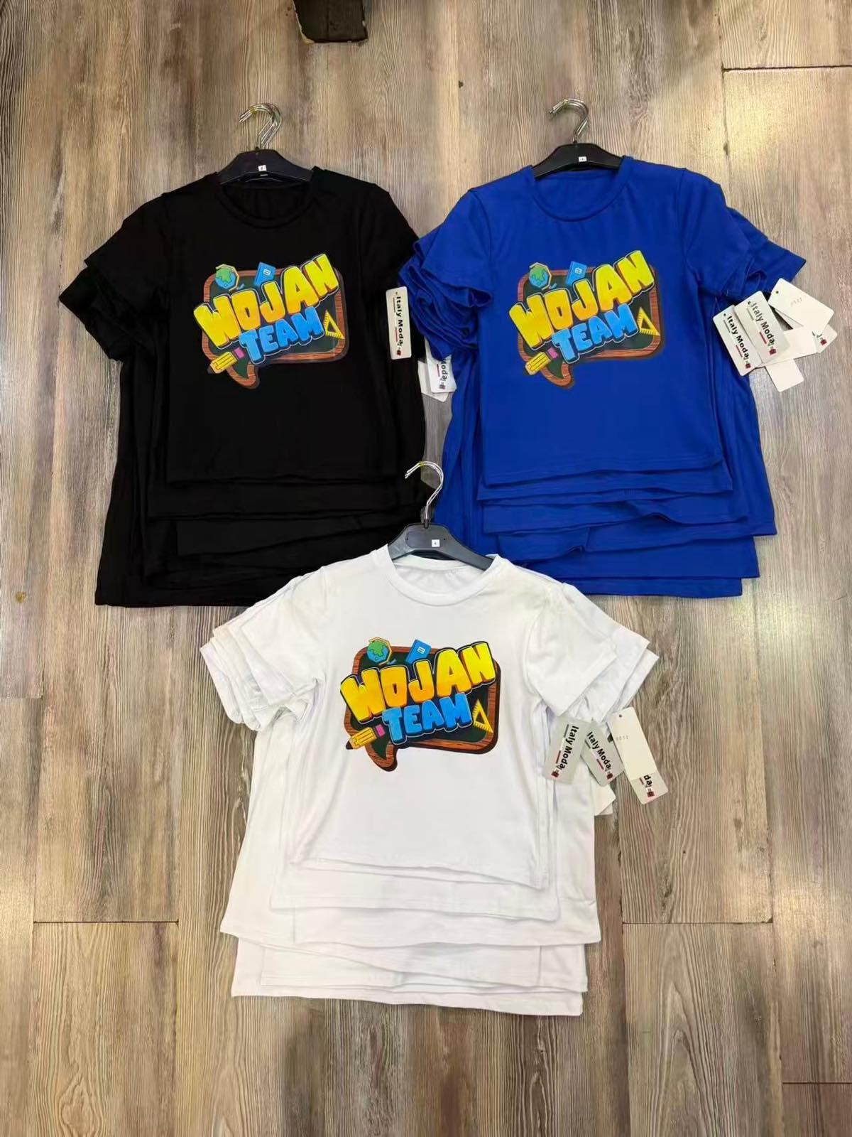 Bluzki  DZIECIĘCA , Size 4-14lat, paczka 6szt ,1kolor