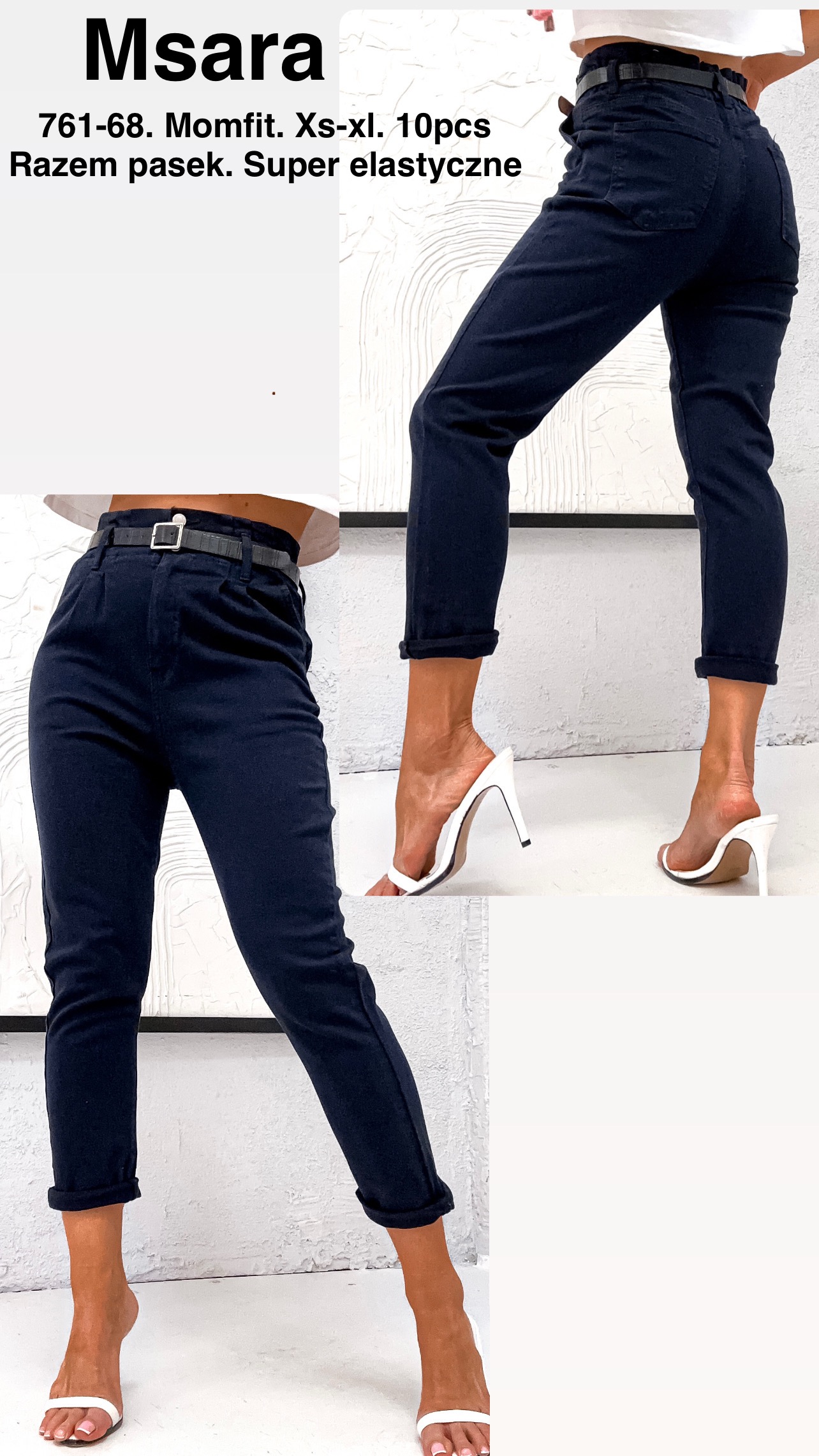 Jeansy  damskie , Size xs-xl,paczka 10szt,1kolor