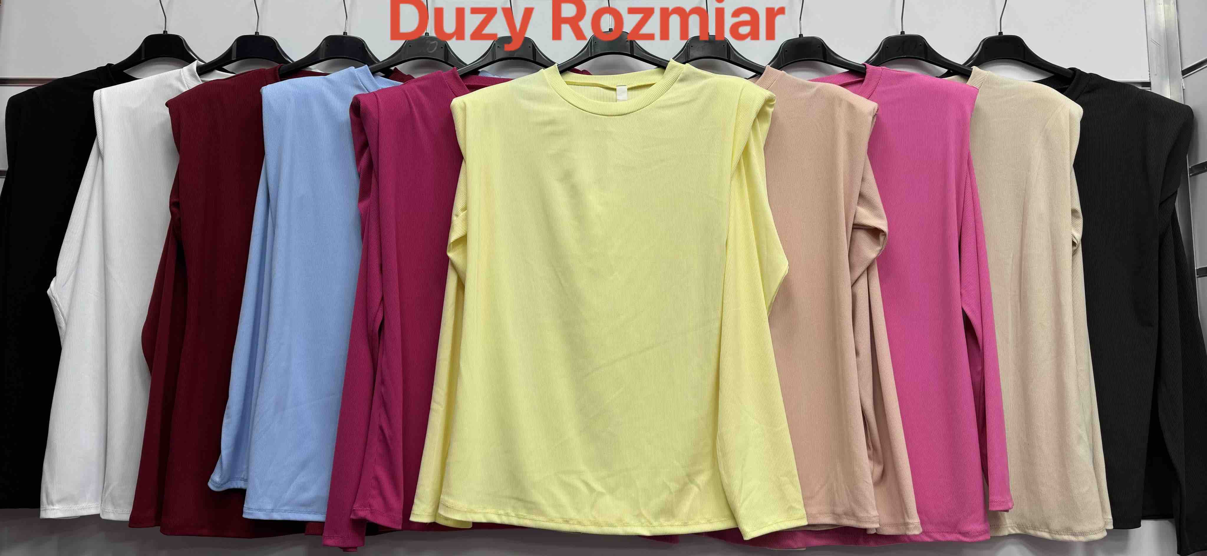 Bluzki  Damskie  WŁOSKA  , Size uni, paczka 6szt ,mix kolor