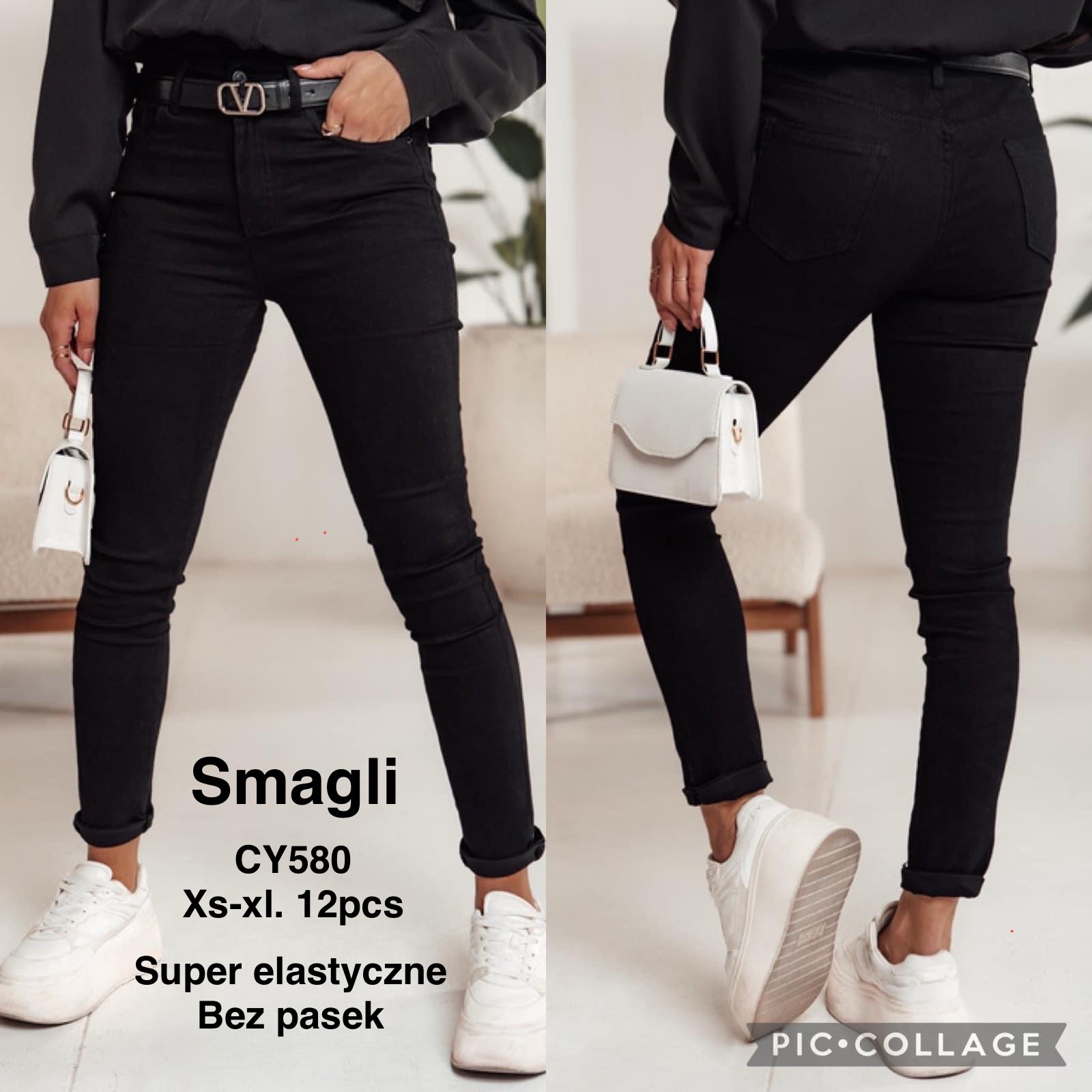 Jeansy damskie , Size xs-xl,paczka 12szt,1kolor