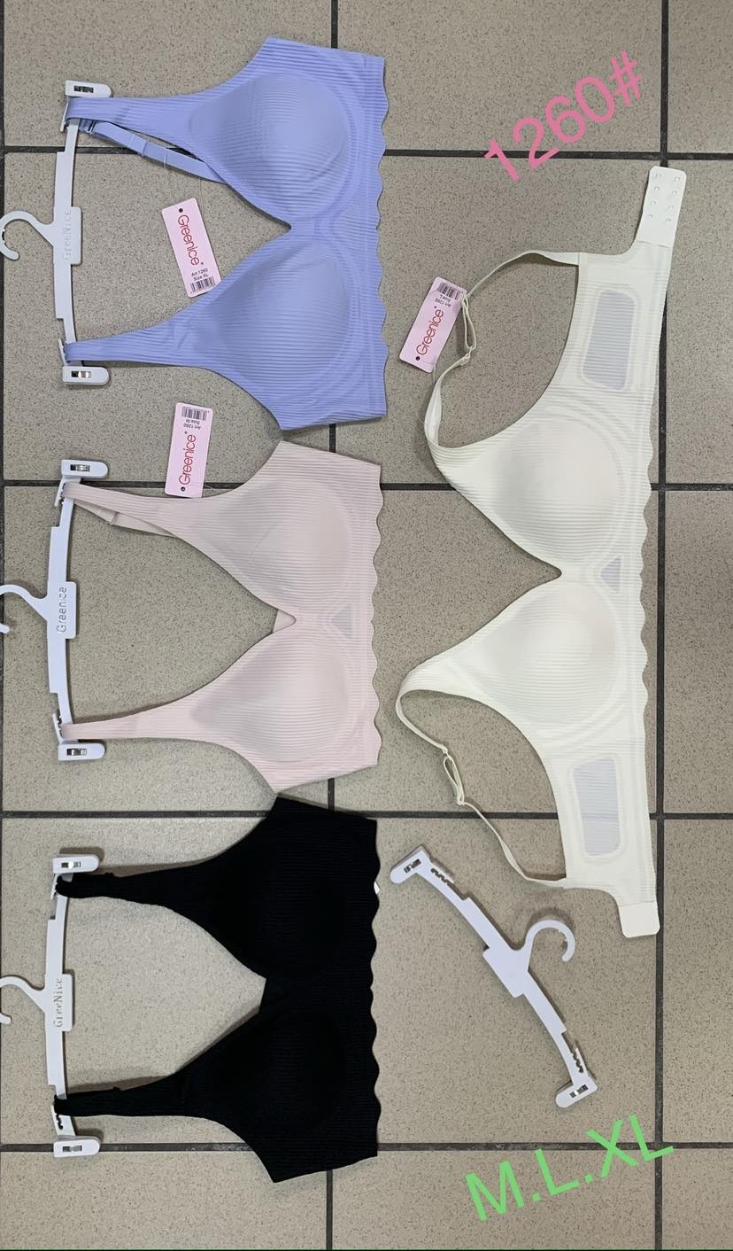 Biustonosz damskie.size M-XL,paczka 12szt,mix kolor