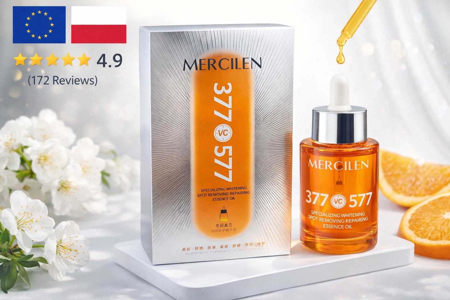 MERCILEN 377 VC 577 – Serum do pielęgnacji skóry, 12szt/Paczka