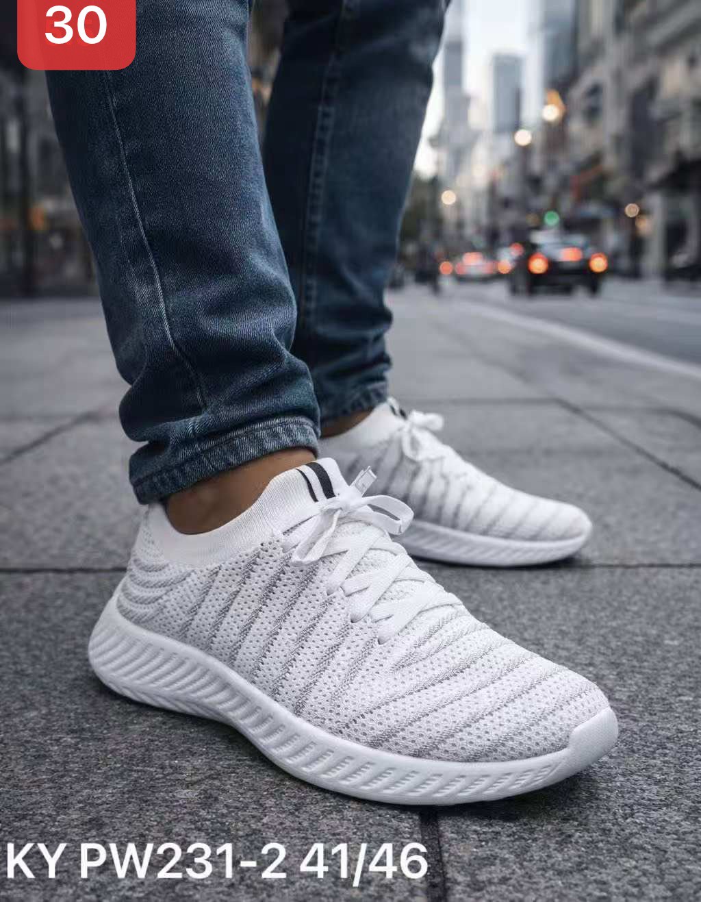 Buty Sportowe MĘSKIE (41-46, 12par)