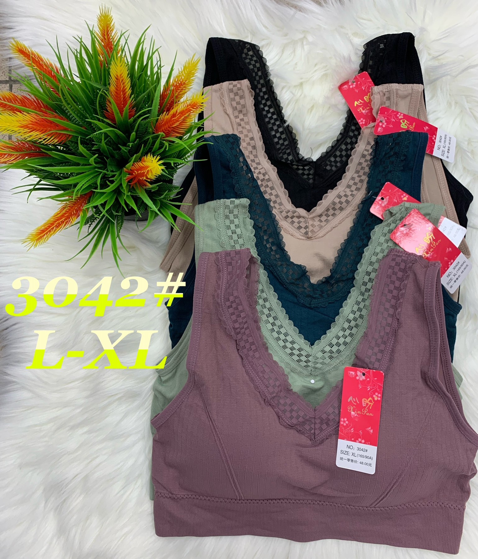Topy damskie ,size l-xl,paczka 10szt,mix kolor