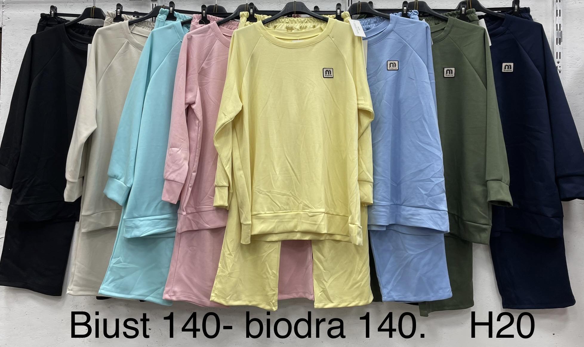 Komplety Damskie  WŁOSKA  , Size uni, paczka 6szt ,mix kolor