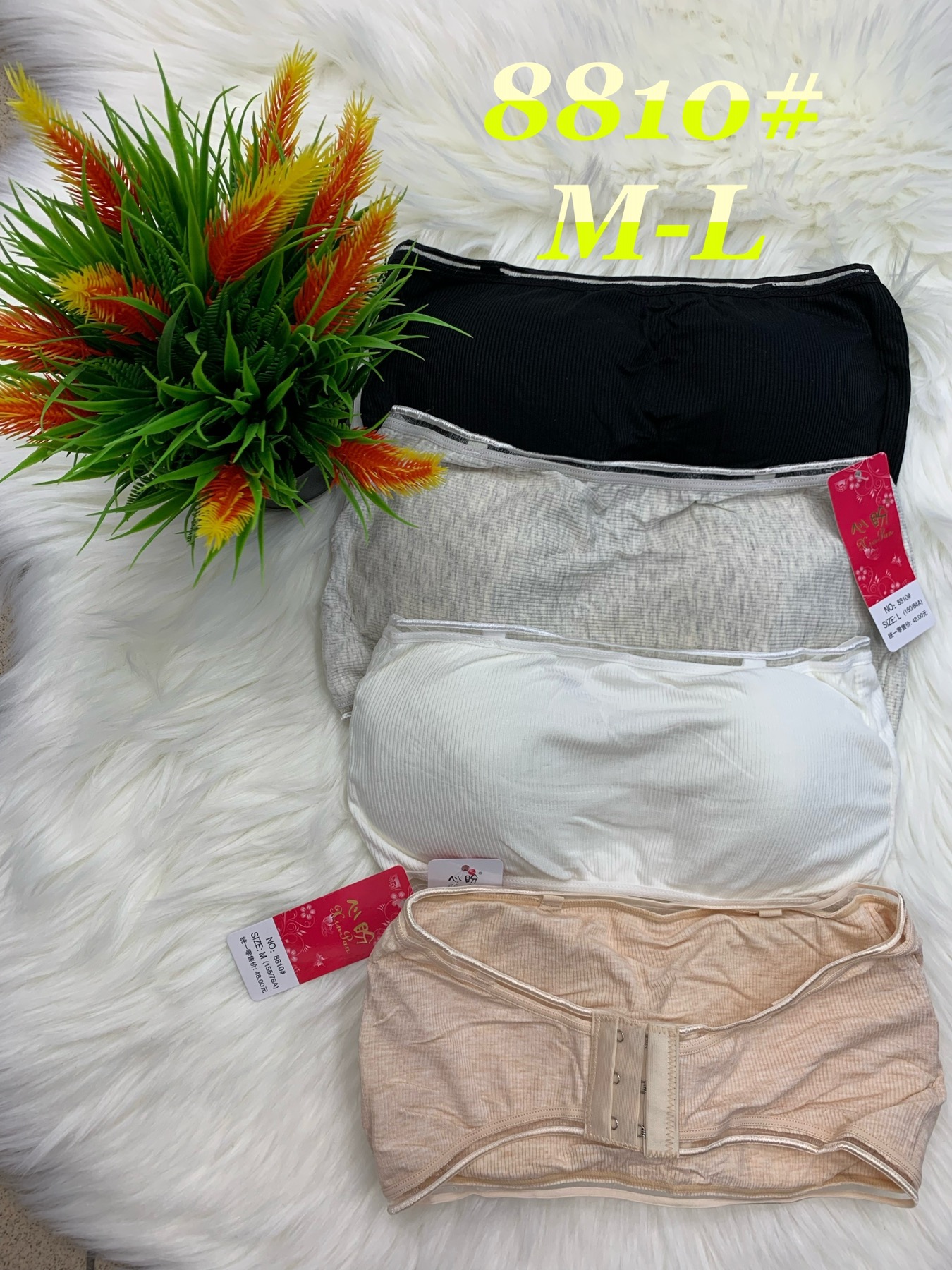 Topy damskie ,size m-l,paczka 10szt,mix kolor