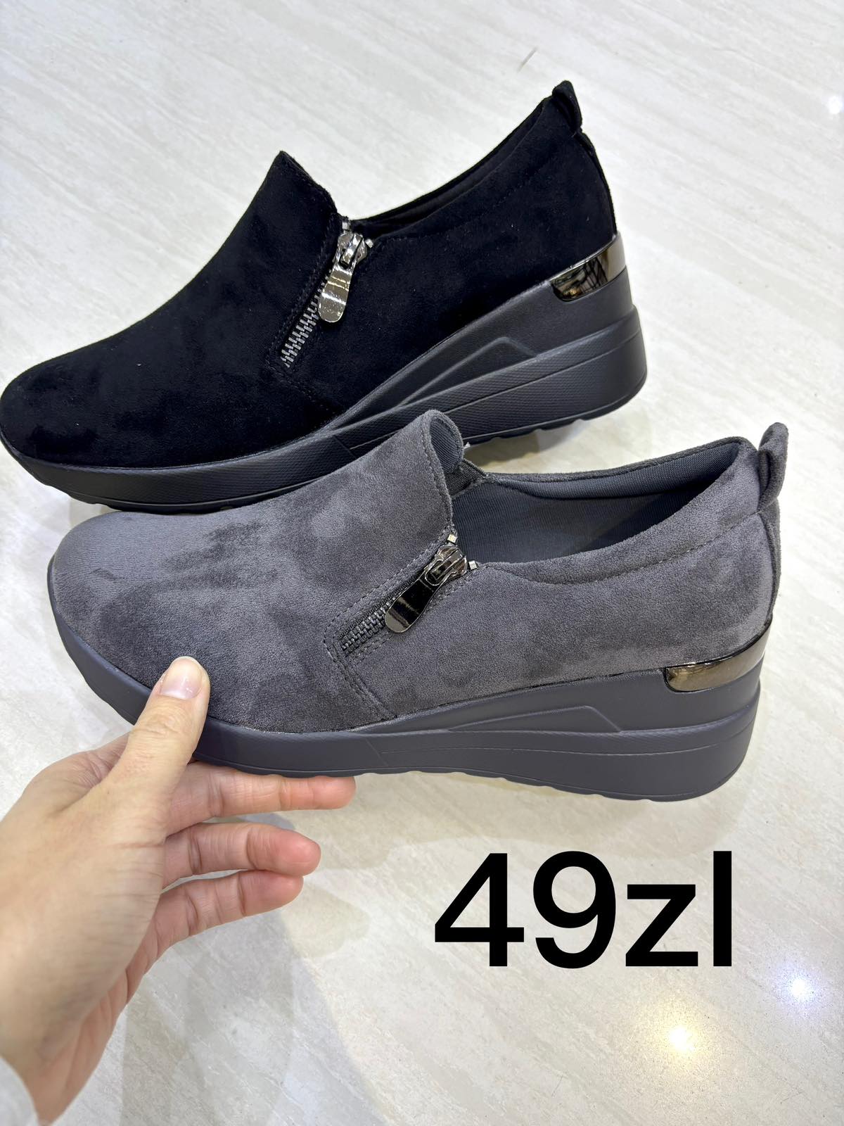 Buty Mokasyny Damskie (36-41, 12par)