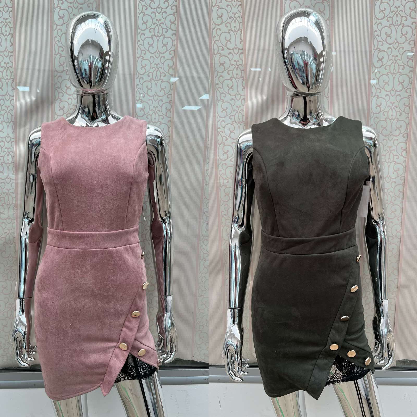 Sukienki Damskie  WŁOSKA  , Size uni, paczka 6szt ,mix kolor