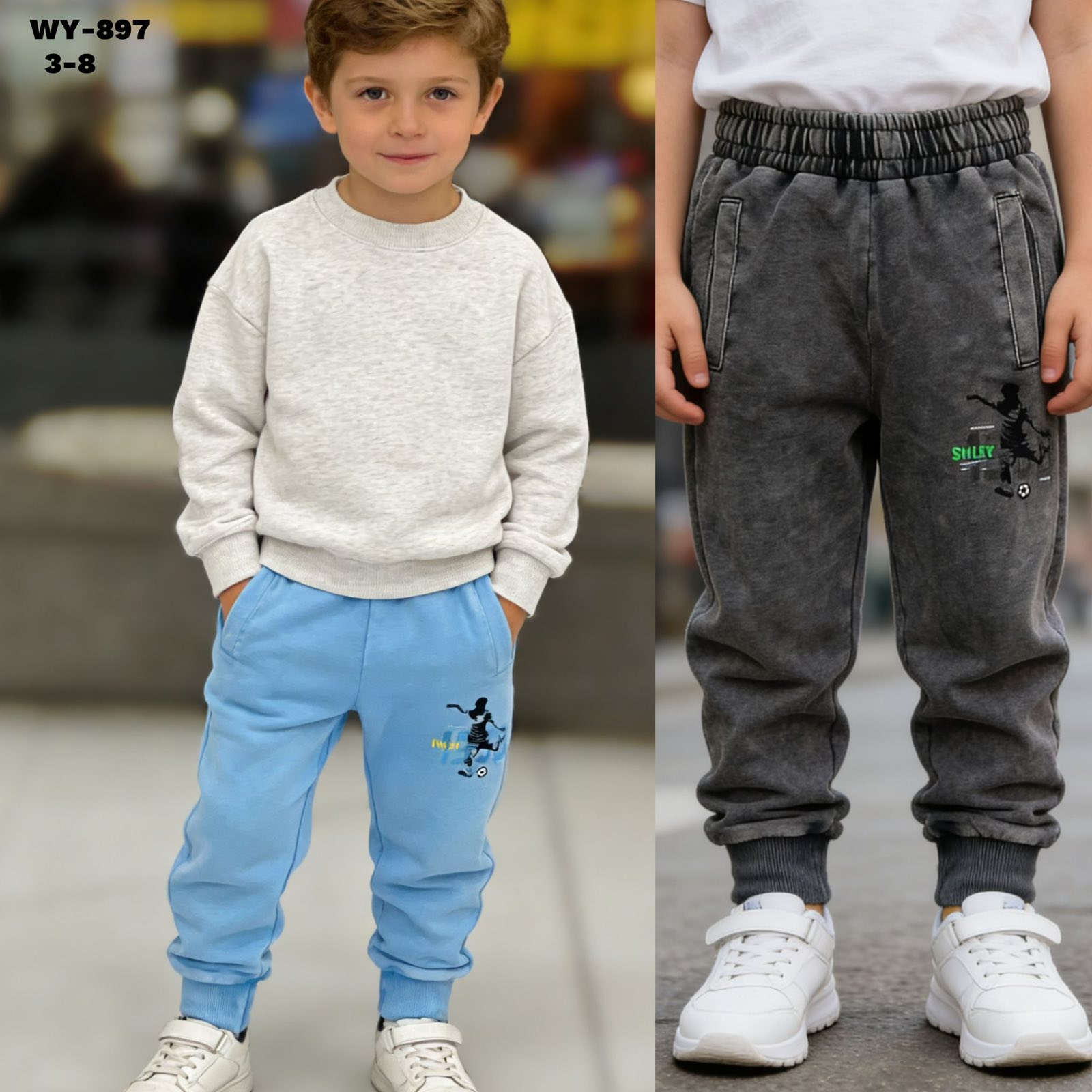 Spodnie DZIECIĘCA , Size 3-8lat, paczka 10szt ,mix kolor