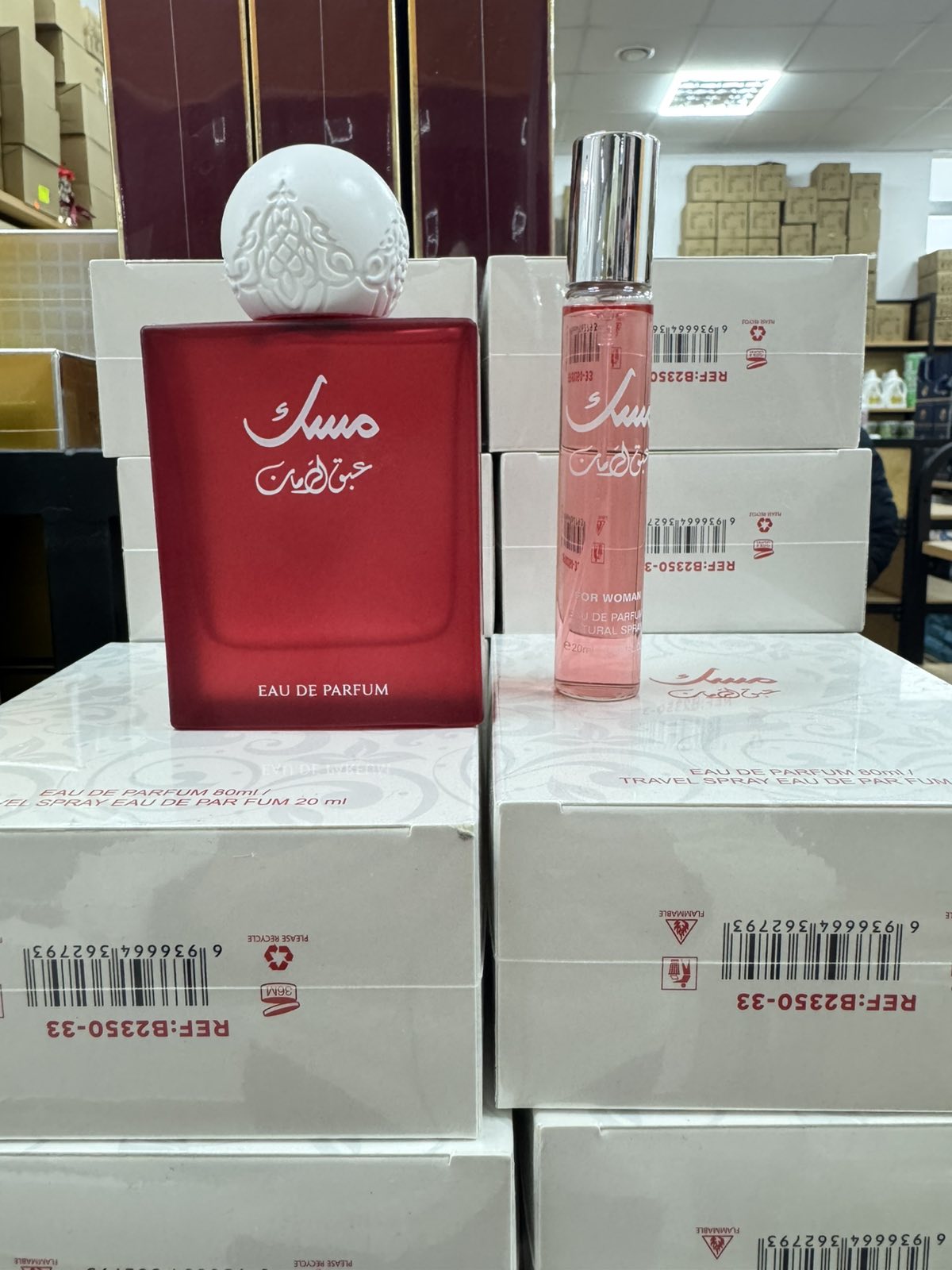 Kpl  perfumy 100 ml + 20 ml, 12szt/Paczka