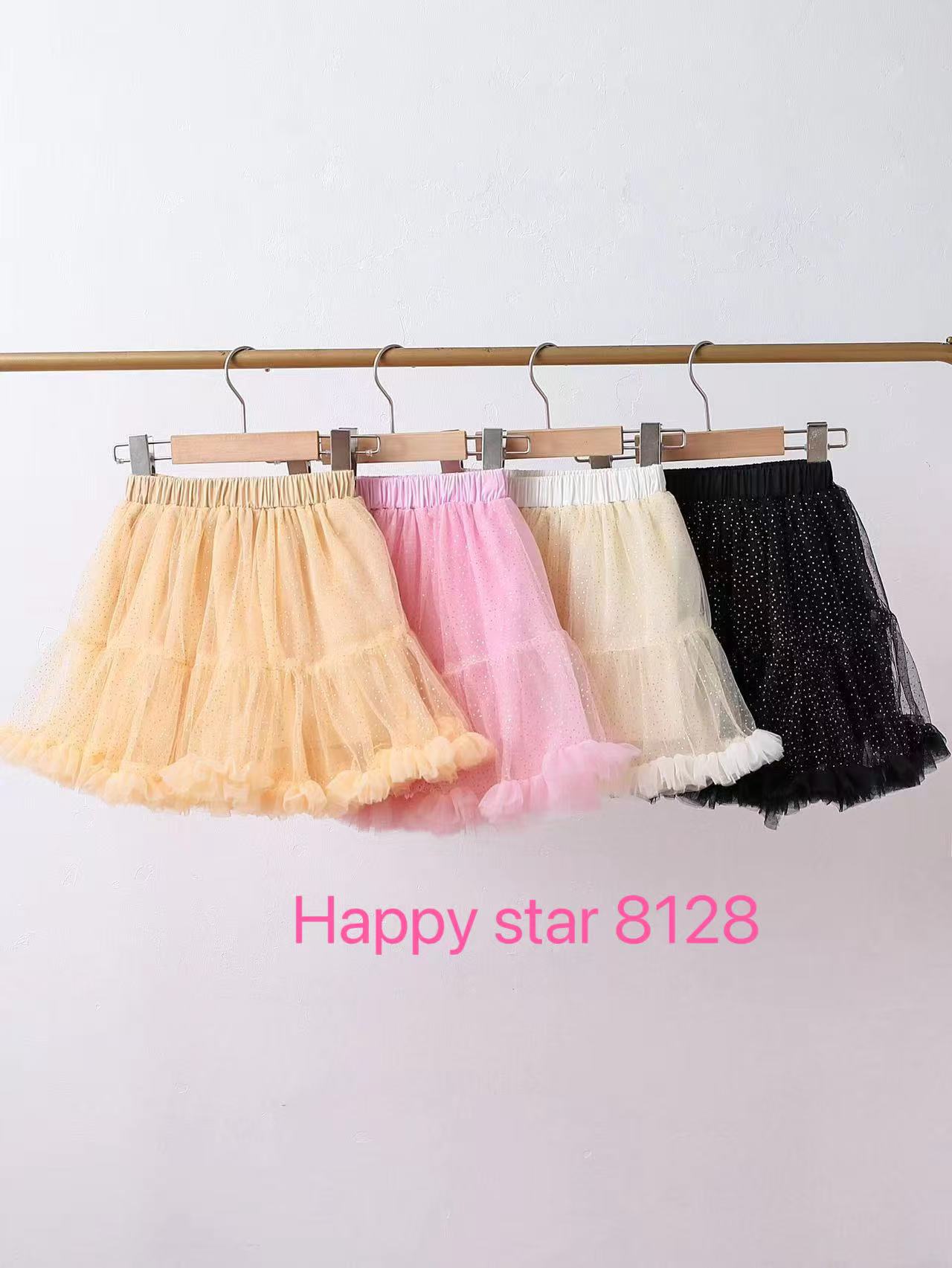 Spódnica DZIECIĘCA , Size 4-14lat, paczka 6szt ,1kolor