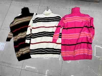 Swetry Damskie , Size uni, paczka 10szt ,mix kolor