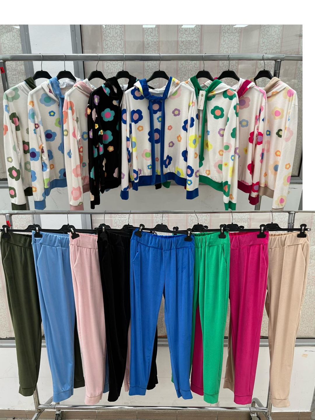 Komplety Damskie  WŁOSKA  , Size uni, paczka 6szt ,mix kolor