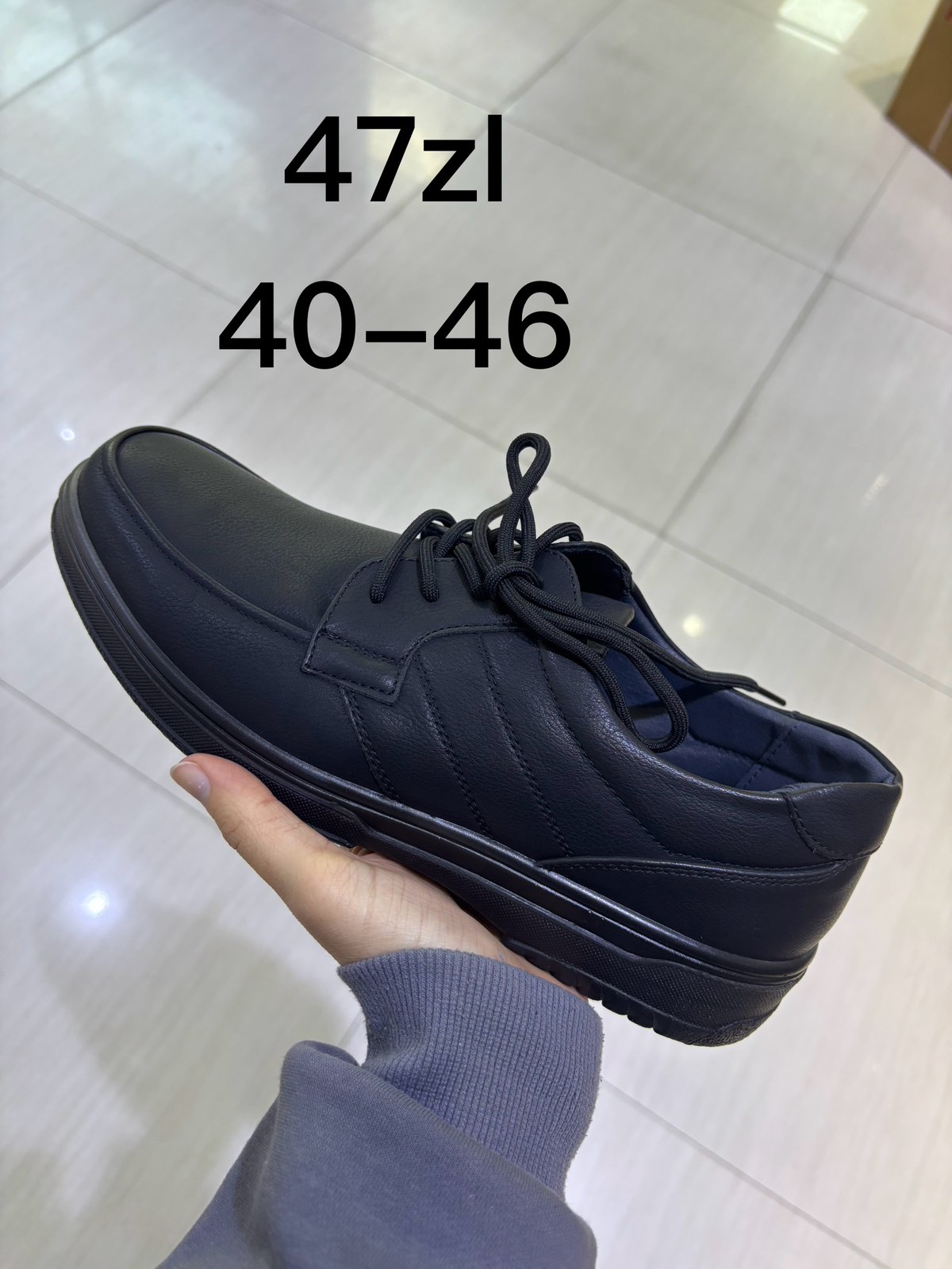 Buty Półbuty Męskie (40-46, 12par)