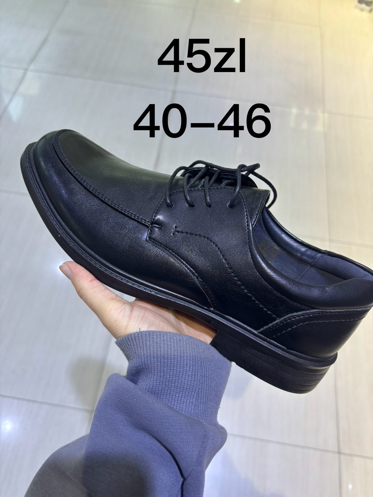 Buty Półbuty Męskie (40-46, 12par)