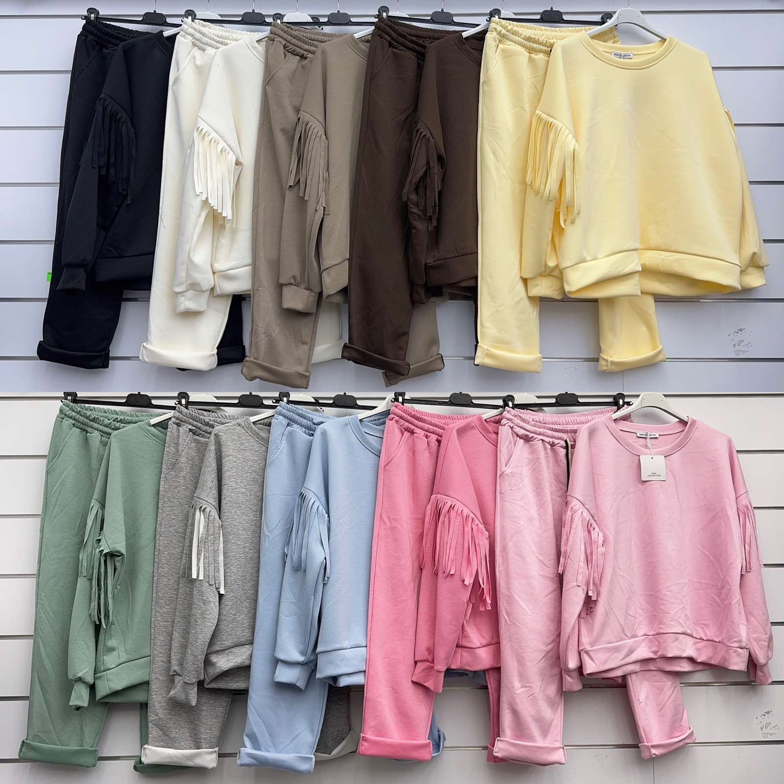 Komplety  Damskie  WŁOSKA  , Size uni, paczka 6szt ,mix kolor