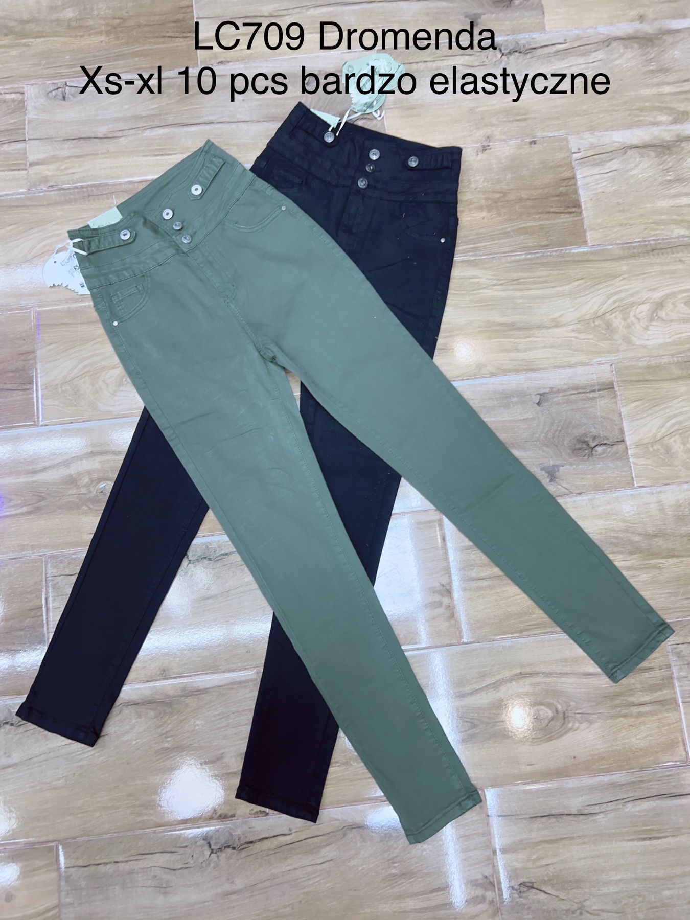 Jeansy  damskie , Size xs-xl,paczka 10szt,1kolor