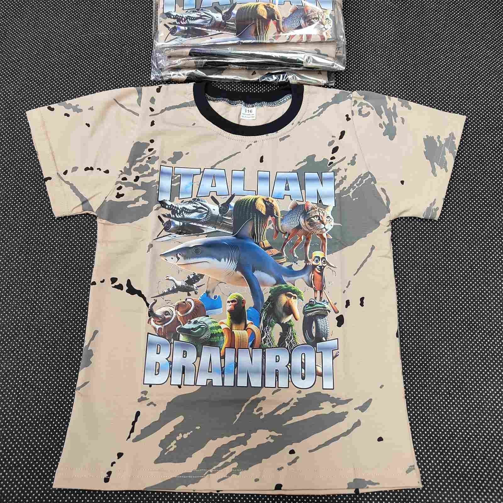 Bluzki DZIECIĘCA ,size 110-146,paczka 7szt ,1kolor