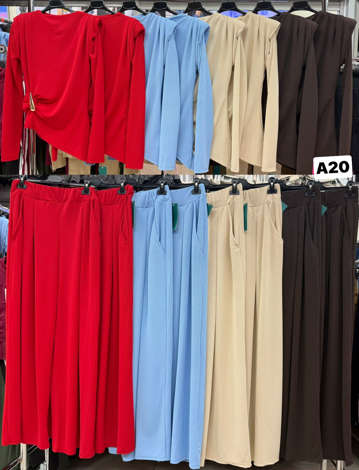 Komplety  Damskie wloskie, Size uni, paczka 6szt ,mix kolor