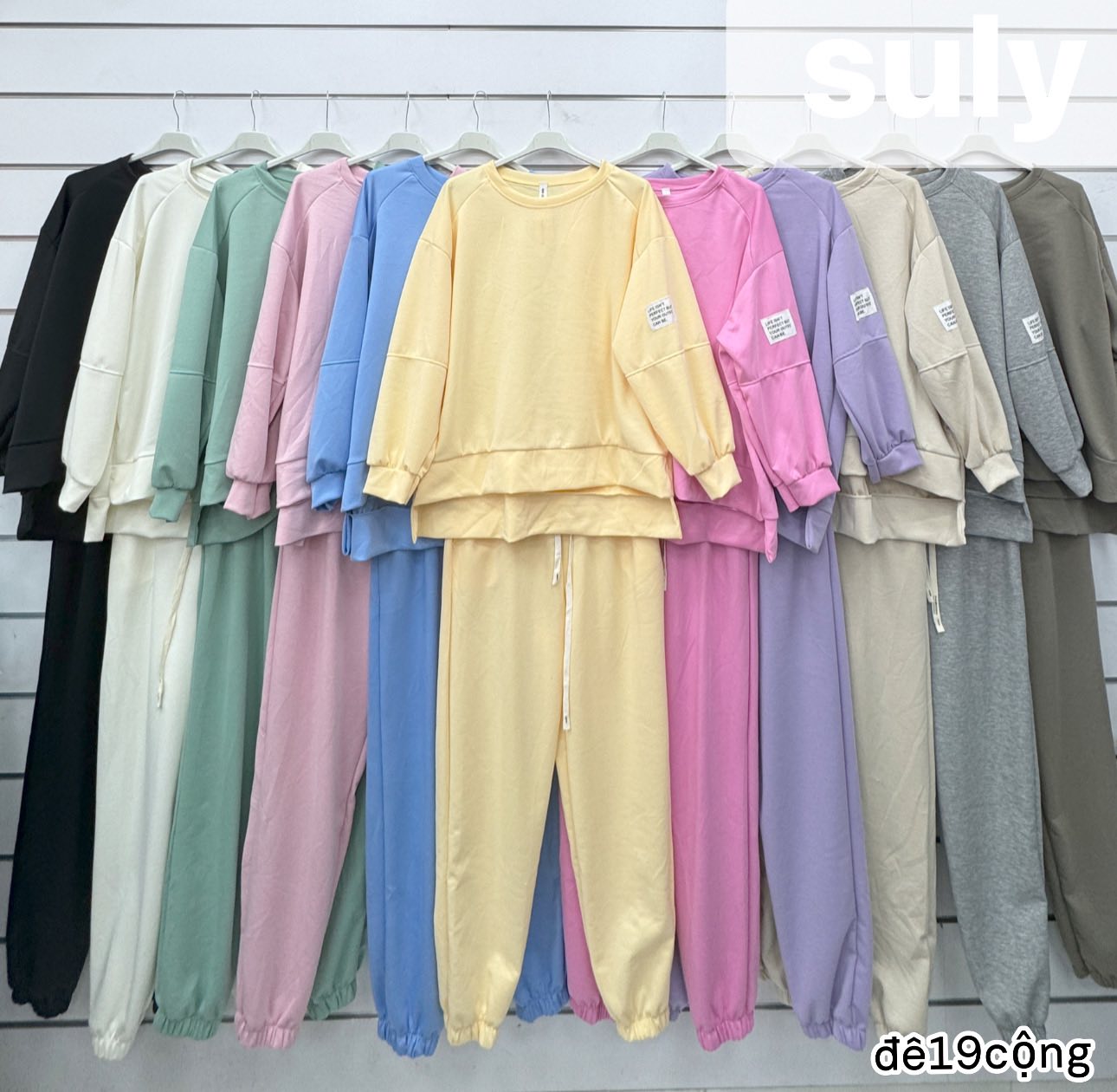 Komplety Damskie  WŁOSKA  , Size uni, paczka 6szt ,mix kolor